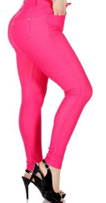 Jeans - Jeggins Pink